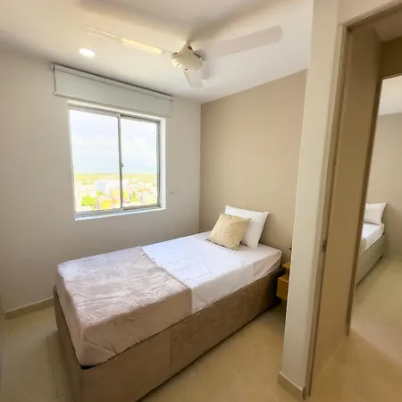 Apto Edif 2 Hab, Piscina, Rooftop, Cerca Aeropuerto, 5min Centro Historico Apartamento Cartagena